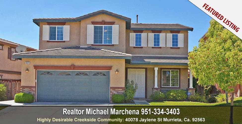 Your Local Realtor Michael Marchena Serving Temecula Murrieta